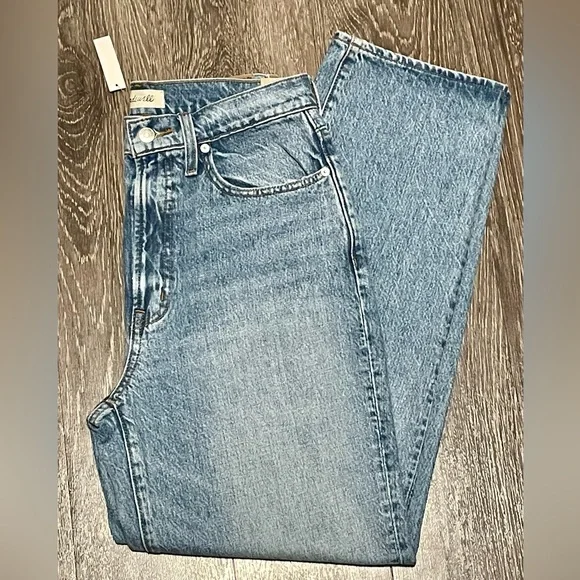 Host pick 🎉 NWT Madewell Size 27 Perfect Vintage Straight Jean in Seyland Wash - Picture 4 of 6